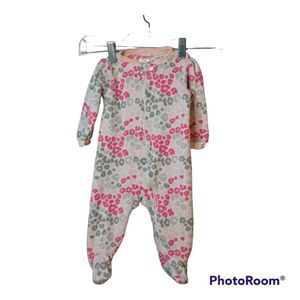 Baby Girl Floral Sleeper